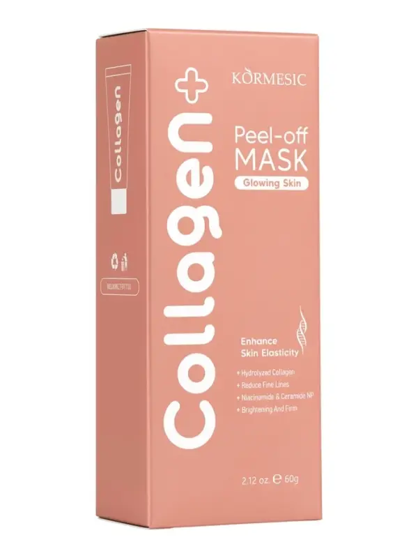 Маска для лица отшелушивающая с коллагеном KORMESIC, 60 г