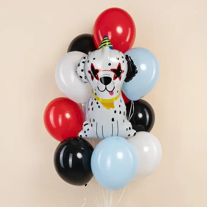 Воздушный шар фольгированный 32 Воздушный шар фольгированный 32" "Далматинец в колпачке"