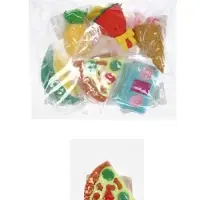 Набор фигурных ластиков, 6 штук, МИКС