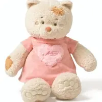 Мягкая игрушка &laquo;Кошка Мэри в платье с аппликацией&raquo;, 37 см