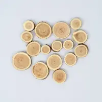 Декор &laquo;Спилы&raquo;, размеры МИКС, возможные размеры спилов: от 2 до 14 см