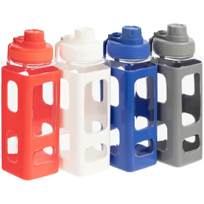 Бутылка для воды Square Fair, красная Бутылка для воды Square Fair, красная