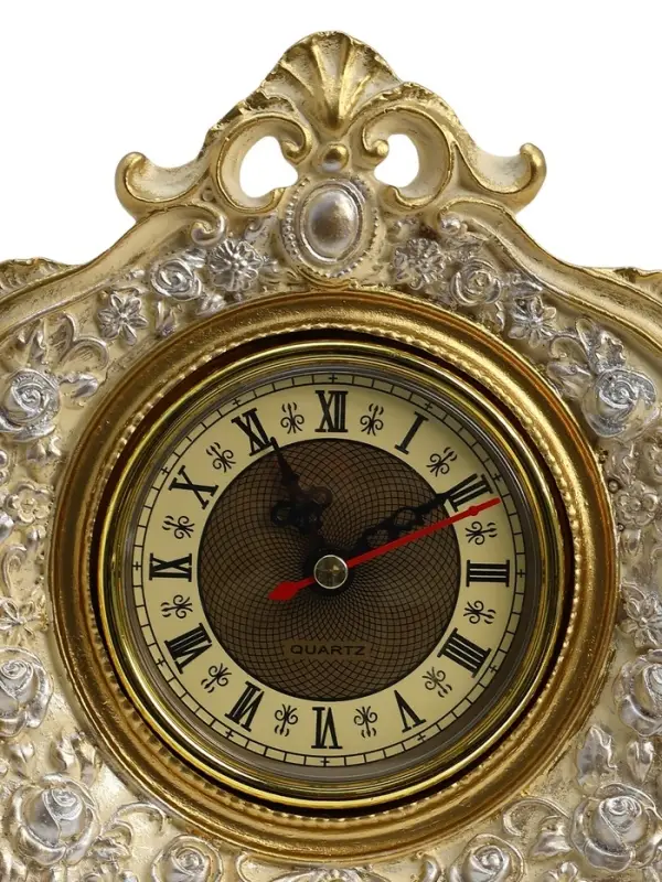 Часы настольные интерьерные каминные, 21&times;19&times;6.5 см, d=7 см