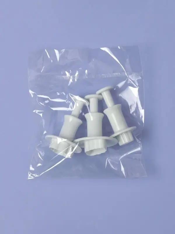 Плунжеры кондитерские &laquo;Облака&raquo;, набор 3 шт., пластик, белые