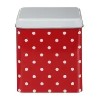 Банка для сыпучих продуктов тм VETTA, Горошек, 10x10x12см, жесть