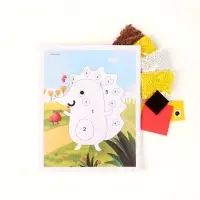 Аппликация EVA крошкой &laquo;Ёжик&raquo;