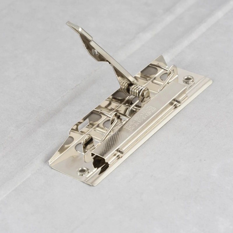 Папка с зажимом крафт, мрамор, 25мм, плотность 1,75мм