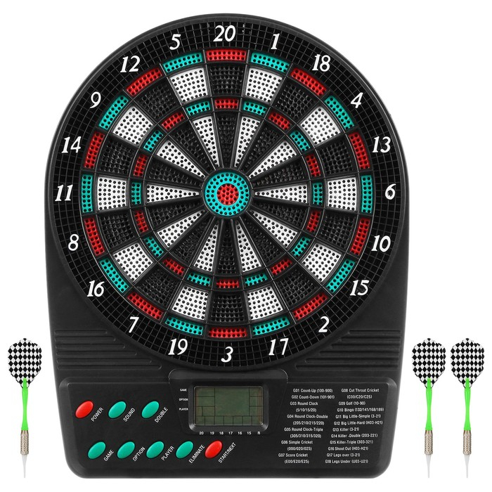 Дартс электронный №289, 3 дротика Дартс электронный №289, 3 дротика