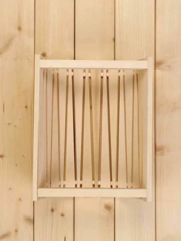 Абажур для бани и сауны &laquo;Треугольники&raquo;, липа, 31&times;26.5&times;13 см, настенный, угловой, &laquo;Добропаровъ&raquo;