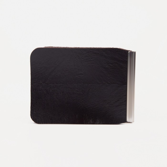 Зажим для купюр TEXTURA, с металлическим зажимом, цвет коричневый