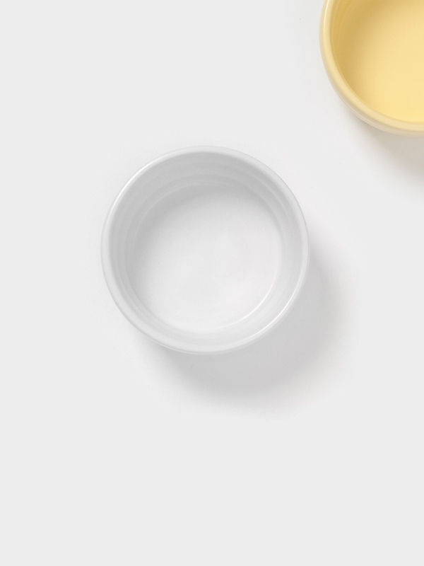 Салатники Доляна «Зефир», 250 мл, d=11 см, набор 2 шт, керамика, белые, жёлтые Салатники Доляна «Зефир», 250 мл, d=11 см, набор 2 шт, керамика, белые, жёлтые