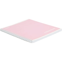 Тетрадь общая А5 80л Attache Акварель гребень картон розовый