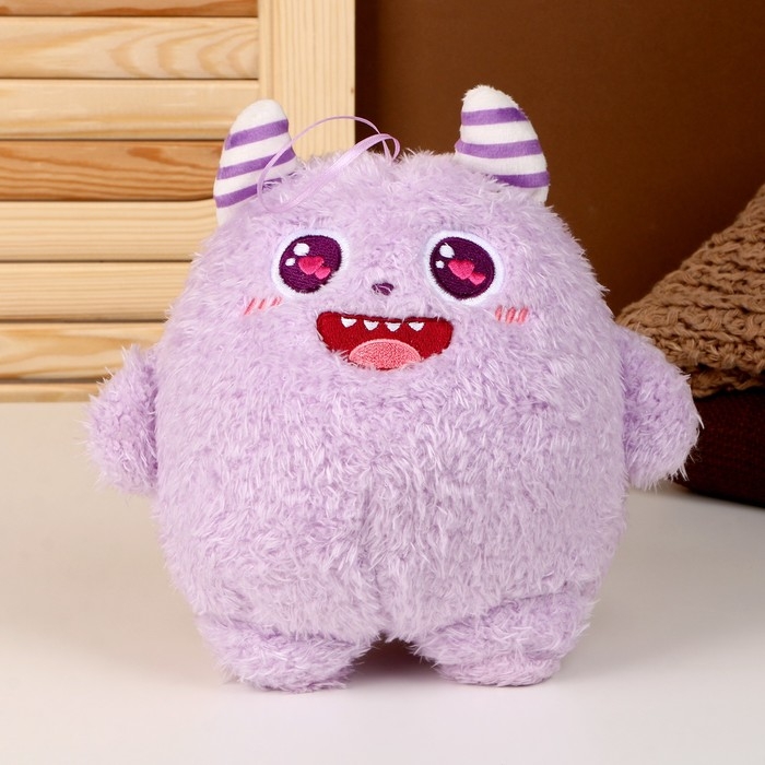 Мягкая игрушка «Монстрик», 20 см, цвет фиолетовый Мягкая игрушка «Монстрик», 20 см, цвет фиолетовый