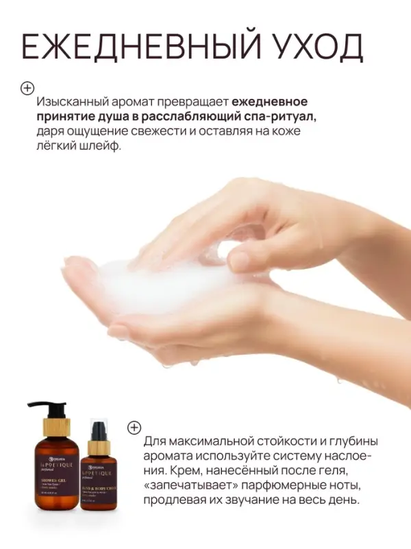 Гель для душа парфюмированный, аромат Lost cherry, 120 мл, laPOETIQUE