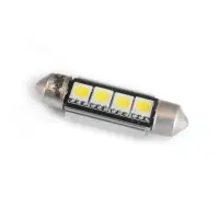 C006 T11/белый/ (SV8,5) CANBUS 4SMD5050 39 мм 12V.