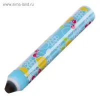 Ластик HappyGraphix Fresh Fruit, круглый, мягкий, МИКС