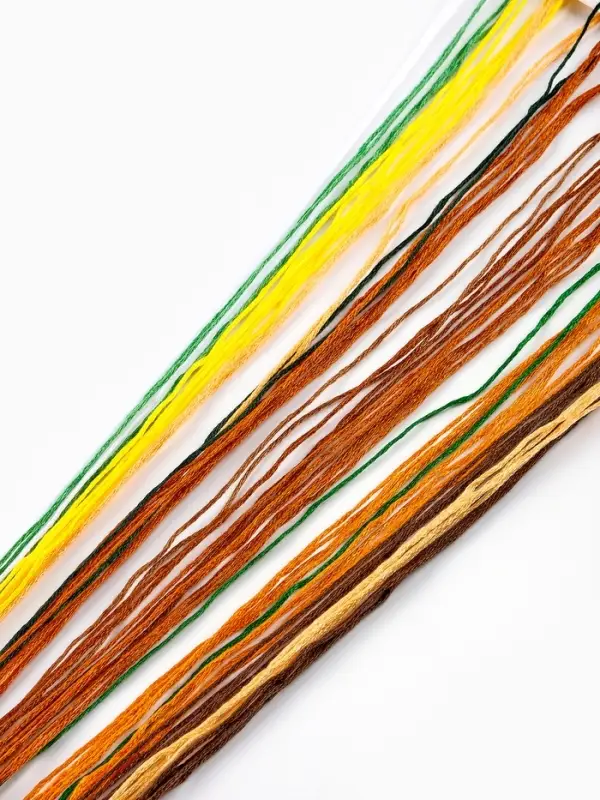 Вышивка крестиком 16х18 см "Капибара с уточкой"