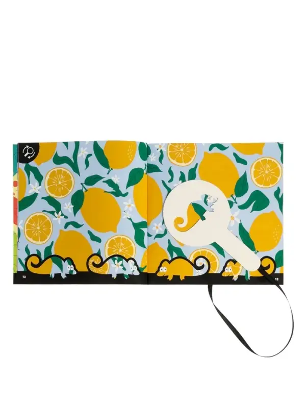 Книга - находилка с лупой &laquo;Поиски хамелеона&raquo;