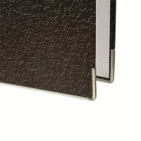 Папка-регистратор  50 мм мрамор с красн кор,мет.уг.,бум/бум