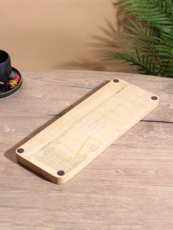 Блюдо прямоугольное Блюдо прямоугольное "Мудрый слон" дерево манго 41х15 см