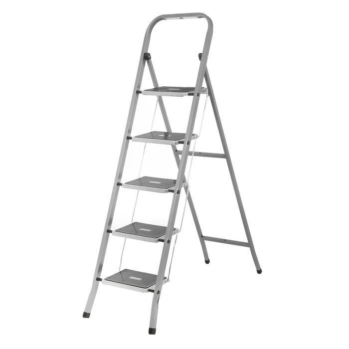 Стремянка PERILLA  Стремянка PERILLA "КЛАСС ПЛЮС" 123305, 5 ступеней, до 120 кг, 1150 мм