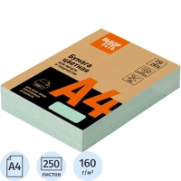 Бумага цветная Выбор есть (А4,160г, зеленая пастель) 250л/уп