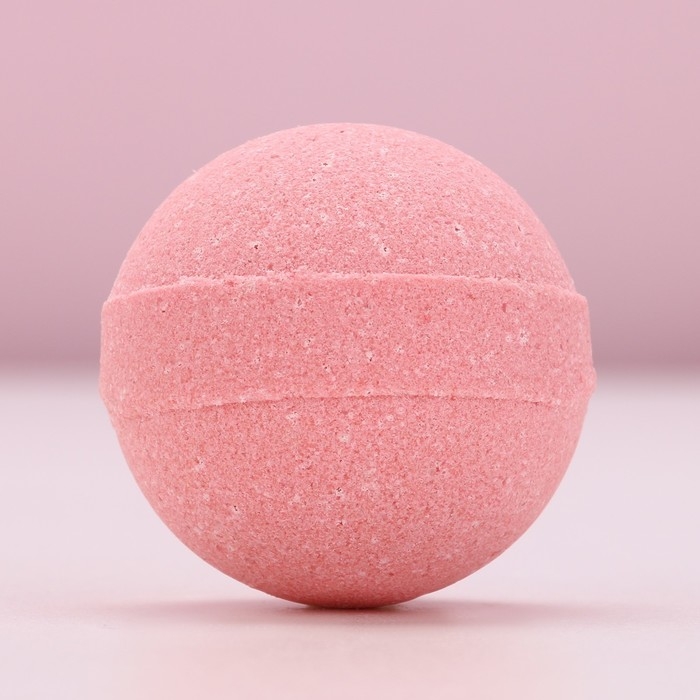 Бомбочка для ванны «Сияй в Новом Году», 130 г, аромат вишни, ЧИСТОЕ СЧАСТЬЕ