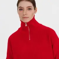Джемпер Siluetti Birne, красный, размер L/XL