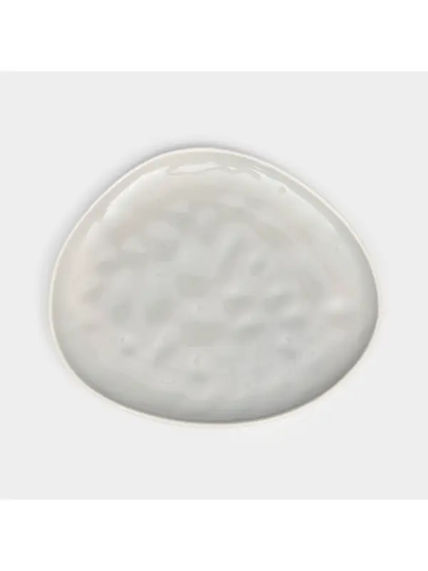 Набор тарелок Керамика ручной работы &laquo;Рестос&raquo;, 4 предмета, Иран, серый