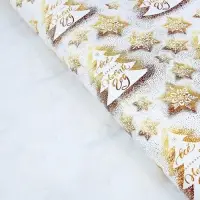 Упаковочная бумага на Новый год &laquo;Все исполнит Новый год&raquo;, 70&times;100 см, глянцевая