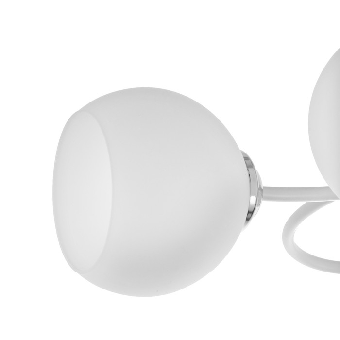 Люстра 2717/6 E27 40Вт бело-хромовый 70х70х25 см BayerLux Люстра 2717/6 E27 40Вт бело-хромовый 70х70х25 см BayerLux