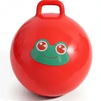 Мяч - прыгун с ручкой ONLYTOP, d=55 см, МИКС