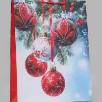 Пакет подарочный &laquo;Новогодние сокровища&raquo;, 33&times;10&times;42.5 см