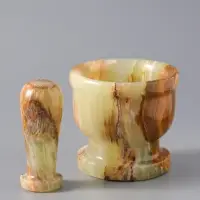 Набор ступка с пестиком, оникс 7 х 8 х 8,5 см