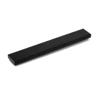 Ручка профильная мебельная торцевая CAPPIO RP101BL, м/о 128 мм, чёрная, 4 шт.