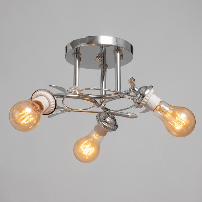 Люстра Люстра "Жаннета" бп 3х40Вт Е27 Хром МОДЕЛЬ: 2800064