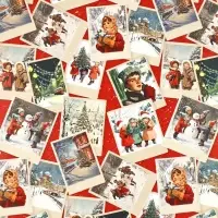 Набор упаковочной бумаги &laquo;Новогодняя&raquo;, 4 листа, 70&times;100 см