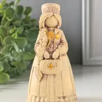 Фигурка &laquo;Берегиня Врачебница&raquo;, 13&times;7 см, гипс под слоновую кость