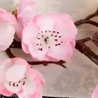 Цветы искусственные &laquo;Ветка сакуры&raquo;, 3&times;60 см, розовые
