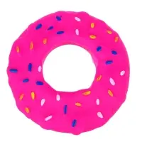 VETTA Игрушка для домашних животных, ПВХ, 13 см, пончик