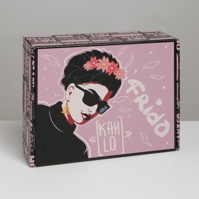 Коробка подарочная складная, упаковка, «Фрида», 27 х 21 х 9 см Коробка подарочная складная, упаковка, «Фрида», 27 х 21 х 9 см