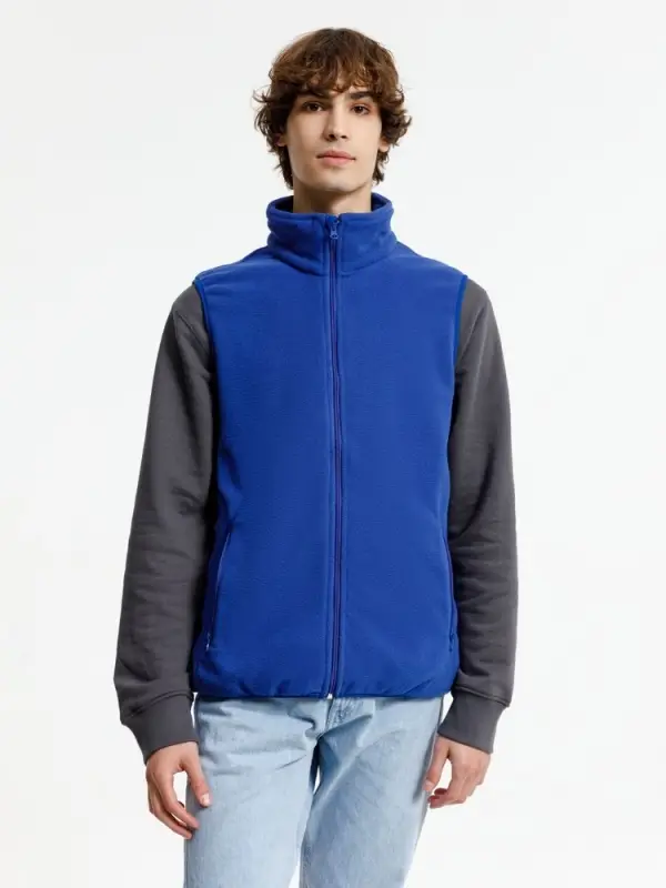 Жилет флисовый унисекс Nesse, синий, размер XS/S Жилет флисовый унисекс Nesse, синий, размер XS/S