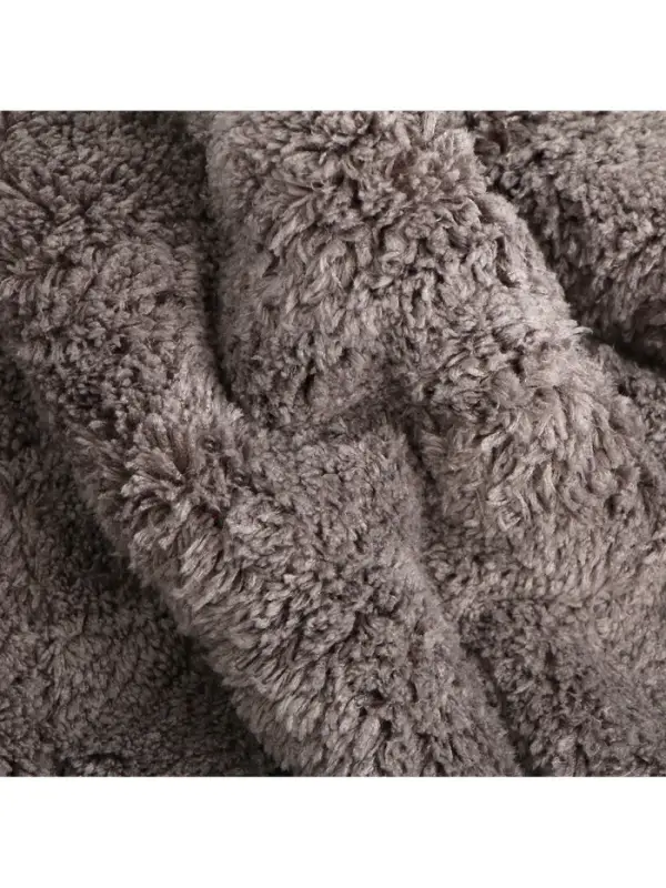 Салфетка из микрофибры плюшевая, универсальная, 30&times;40 см, 800 г/м&sup2;