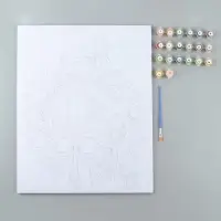 Картина по номерам &laquo;Девушка с веночком&raquo;, 40&times;50 см