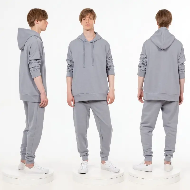 Худи унисекс H2, серое, размер XS/S Худи унисекс H2, серое, размер XS/S