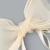 Бант для волос на заколке с лентами, жёлтый, Винкс