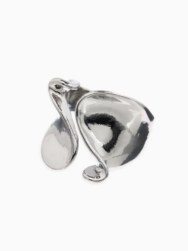 Кольцо &laquo;Тренд&raquo;, фешн, цвет серебро, безразмерное