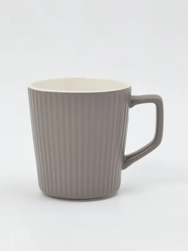 Набор кружек 4 шт "Loft" размер 12х9х10 см  цвет серый