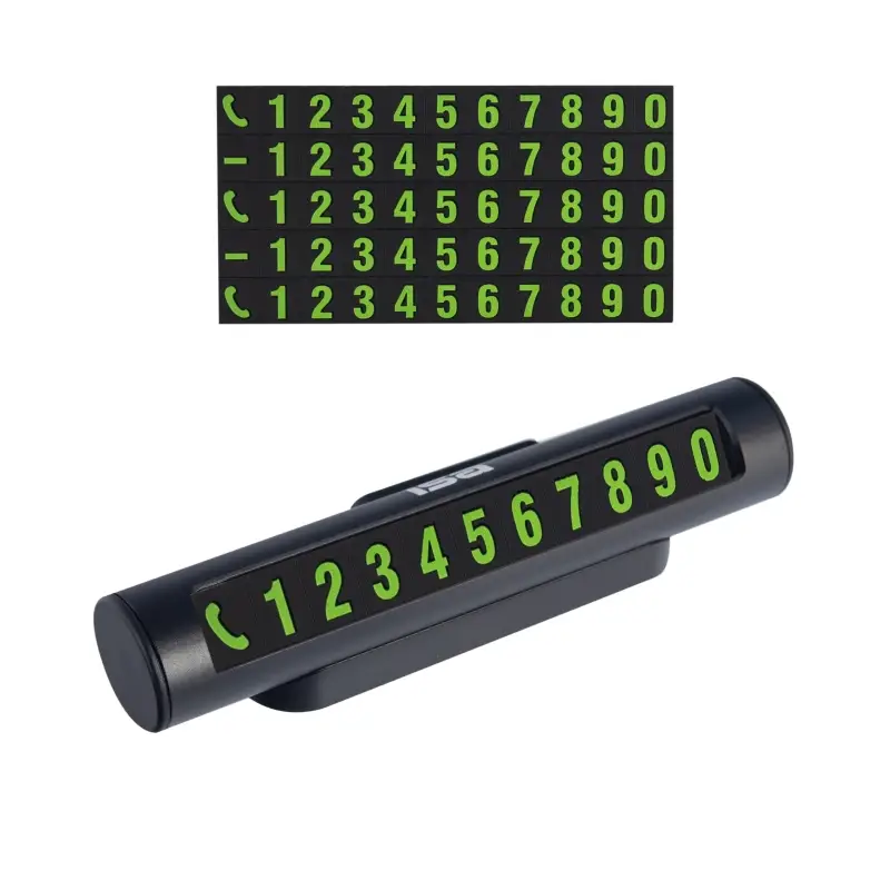 Парковочная автовизитка VHM-P1 ISA черная