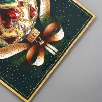 Пакет подарочный новогодний ламинированный, &laquo;Новогодний шар &raquo;, 26&times;12&times;32 см
